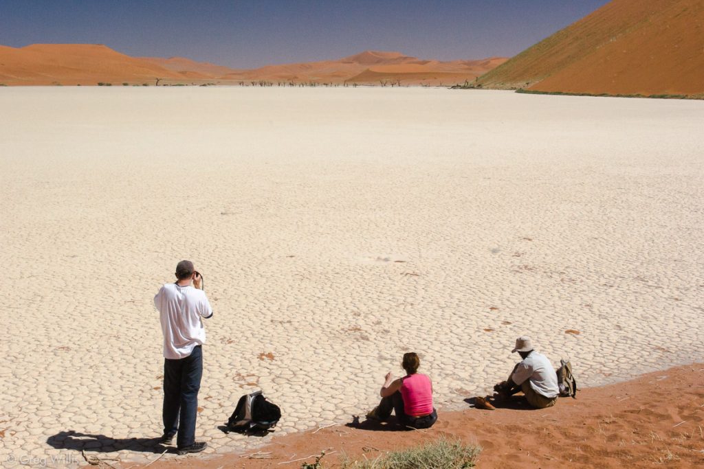 Dead Vlei, at the Bottom of Big Daddy