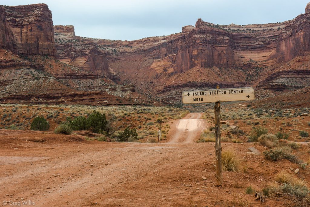 Down on the the White Rim Road