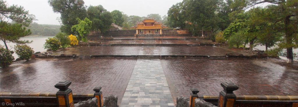 Minh Mang Tomb Courtyard
