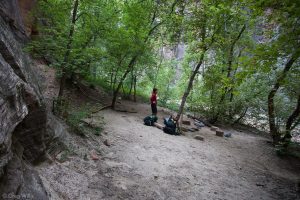 Virgin Narrows Camp Area Site 5