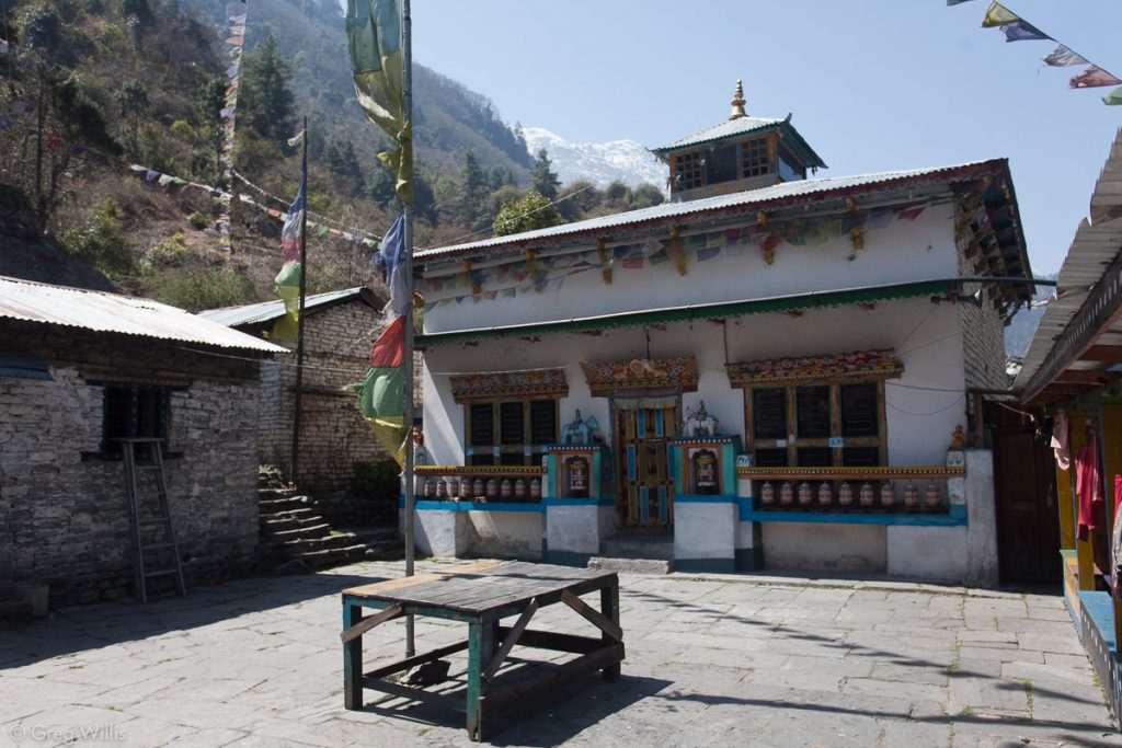 Gompa in Bagarchap