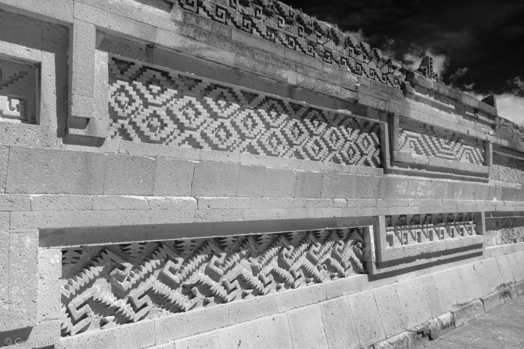 Mitla, Frieze on the East Wall of the Temple of Columns (Templo de las Columnas)