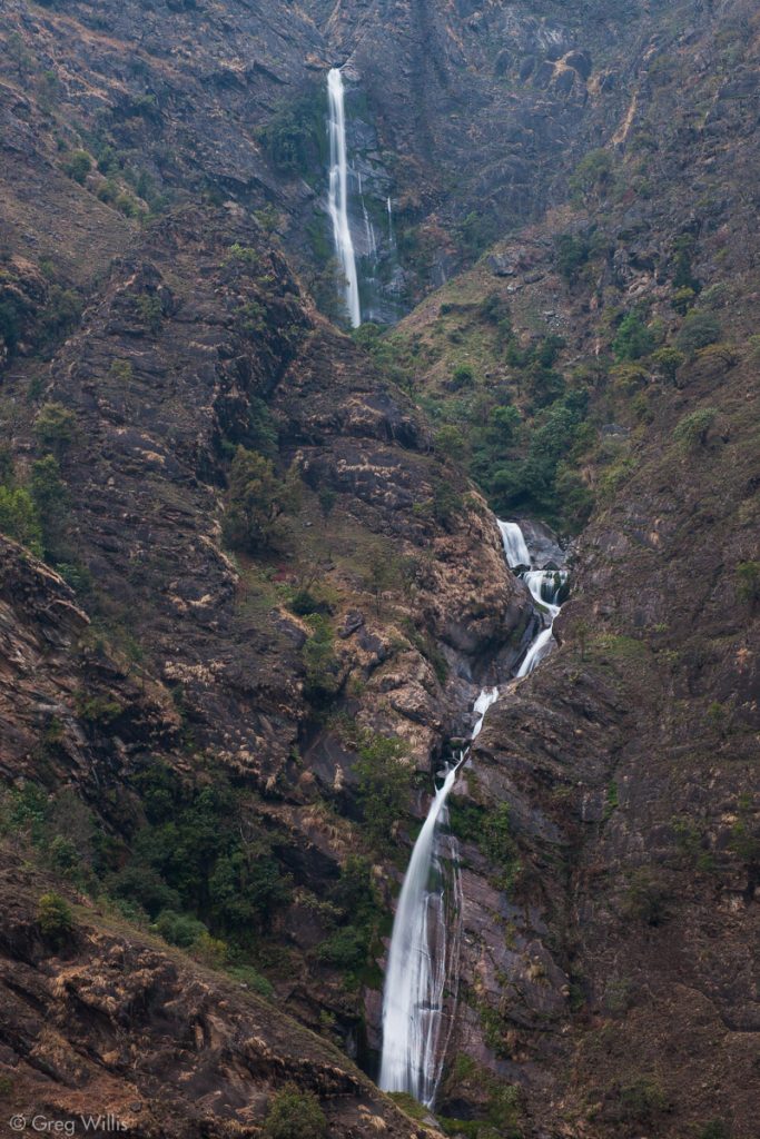 Waterfall opposite Ghermu.