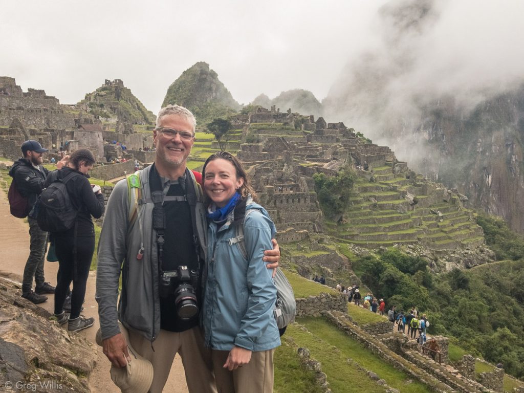 G & H at Machu Picchu