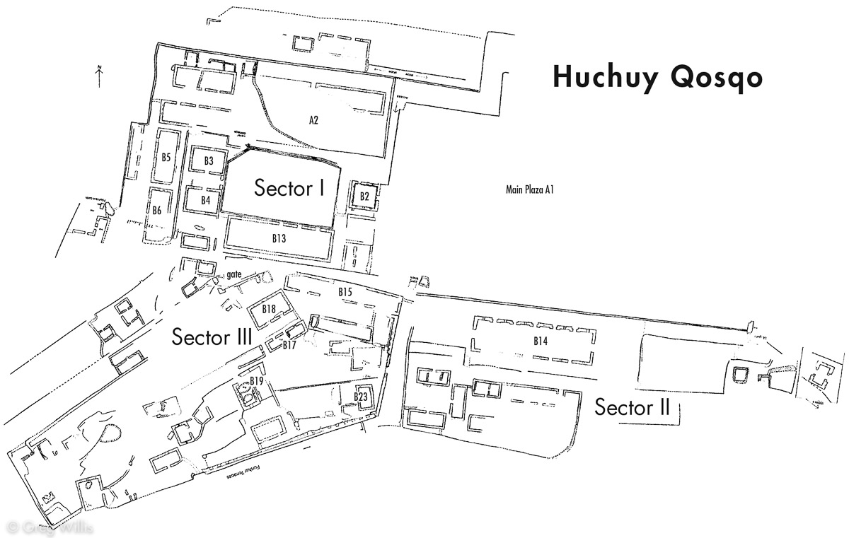 Huchoy Qosqo Map