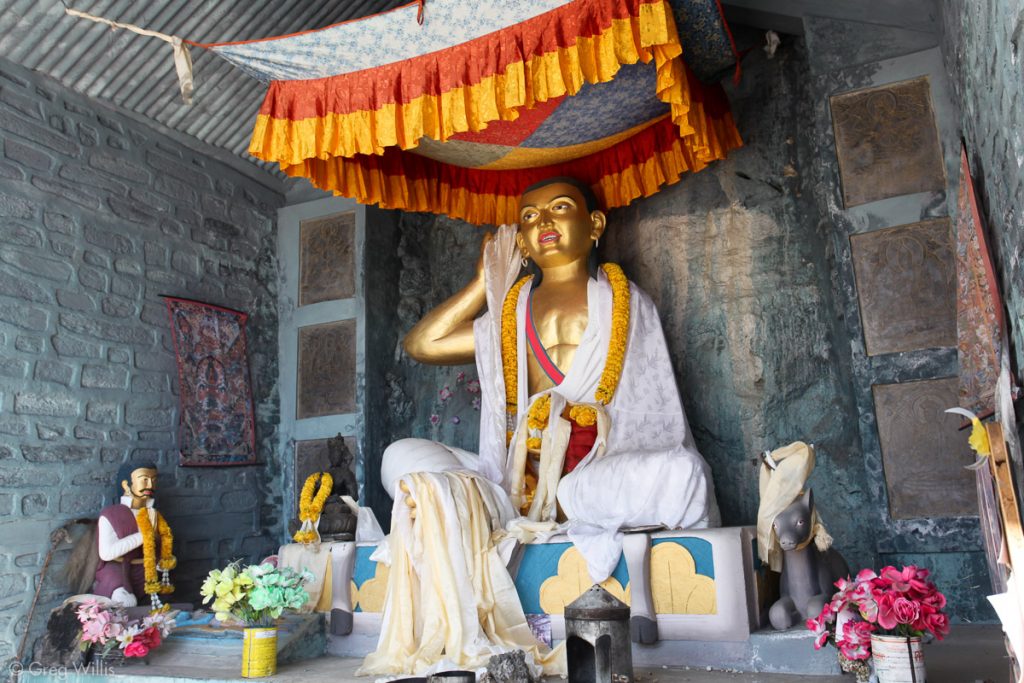 Buddha at Milarepa's Cave