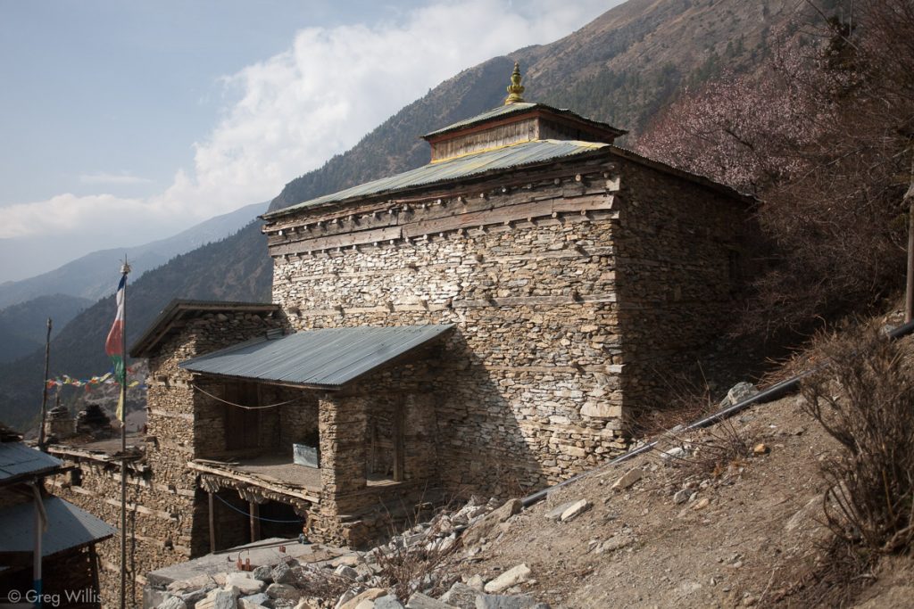 Gompa in Upper Pisang