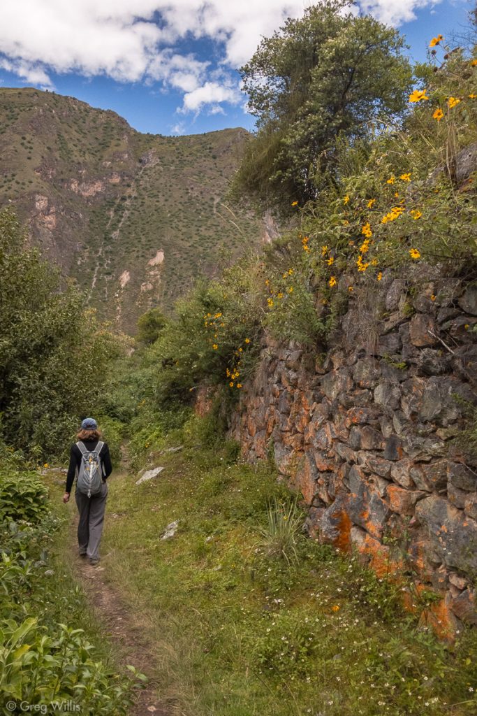 Pumamarca Trail: Terrace Wall