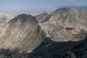 Ellingwood Point and California Peak from Blanca Summit