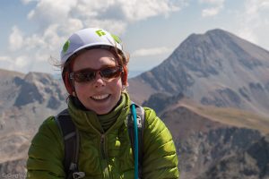 H on Ellingwood Point Summit