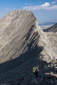 Ellingwood Point from Blanca North Ridge