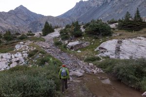 Trail with the Ellingwood - Blanca Saddle