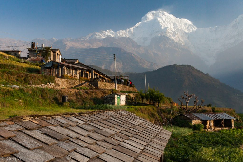 Annapurna South from Ghandruk