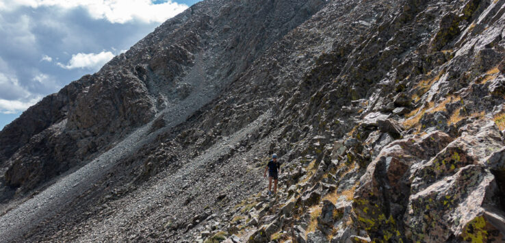 Lindsey's NW Ridge Descent