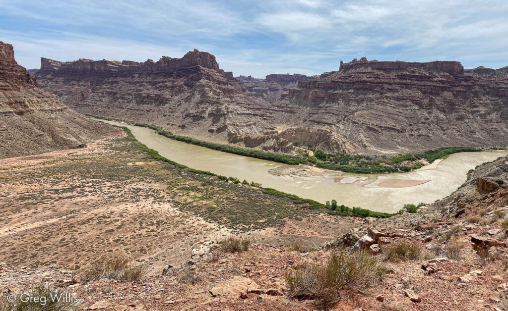 Spanish Bottom and the Colorado River
